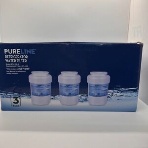 PURELINE Refrigerator Water‎ Filter 2 Pack Model PL100S GE MWF Replacement